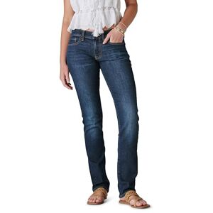 Lucky Brand Söta raka jeans för kvinnor, Skymning blå, 29W x 31L Lucky Brand Söta raka jeans för kvinnor, Skymning blå, 29W x 31L