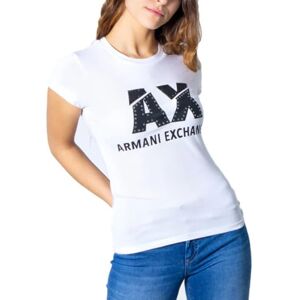 Giorgio Armani dam 8nyt86 T-shirt, Vit, L Giorgio Armani dam 8nyt86 T-shirt, Vit, L