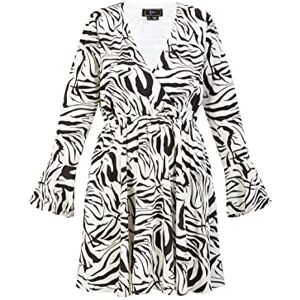 faina Damklänning – zebraprint 19226443, vit svart, S, vit svart, S faina Damklänning – zebraprint 19226443, vit svart, S, vit svart, S