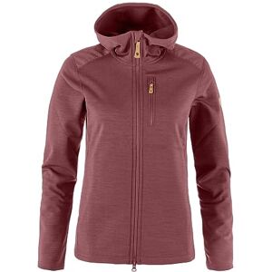 Fjällräven Fjallraven 86990-410 keb fleece huvtröja W sweatshirt dam Mesa lila storlek XXS Fjällräven Fjallraven 86990-410 keb fleece huvtröja W sweatshirt dam Mesa lila storlek XXS