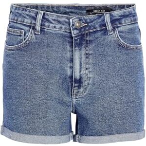NOISY MAY NMMONI HW DNM shorts AZ358MB NOOS, Mellanblå denim, XS NOISY MAY NMMONI HW DNM shorts AZ358MB NOOS, Mellanblå denim, XS
