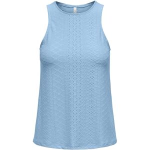 ONLY Onlsandra S/L JRS Top, blå, M ONLY Onlsandra S/L JRS Top, blå, M