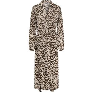 ONLY ONLALMA Life Poly Kiara Shirt Dress AOP, Pumice Stone/Aop:599 Leo, S ONLY ONLALMA Life Poly Kiara Shirt Dress AOP, Pumice Stone/Aop:599 Leo, S