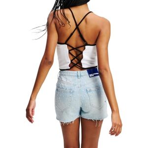 KARL LAGERFELD JEANS , Dam, Contrast Binding Tank, Bodycon Fit, Vit, L KARL LAGERFELD JEANS , Dam, Contrast Binding Tank, Bodycon Fit, Vit, L