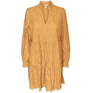YAS dam holi Ls Dress S. Noos klänning, Mock orange, L YAS dam holi Ls Dress S. Noos klänning, Mock orange, L