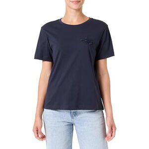 GANT REG Tonal Shield SS T-shirt, Kvällsblå, XS GANT REG Tonal Shield SS T-shirt, Kvällsblå, XS
