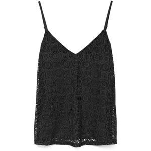 VERO MODA Vmmaya Singlet Top JRS Spe, svart, M VERO MODA Vmmaya Singlet Top JRS Spe, svart, M