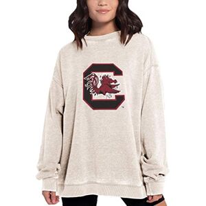 Chicka-D NCAA dam campus crew pullover havregryn L Chicka-D NCAA dam campus crew pullover havregryn L
