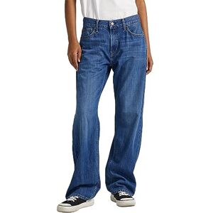 Pepe Jeans Nicky Noughties-jeans för kvinnor, Blå (Denim), 29W x 30L Pepe Jeans Nicky Noughties-jeans för kvinnor, Blå (Denim), 29W x 30L