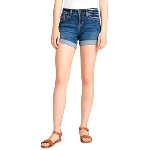 Silver Jeans Co. Silverjeans dam pojkvän kort denim Silver Jeans Co. Silverjeans dam pojkvän kort denim