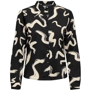 ONLY Onlnova Life Elite L/S Maya Shirt AOP, Black/Aop:587 Yoko, XS ONLY Onlnova Life Elite L/S Maya Shirt AOP, Black/Aop:587 Yoko, XS