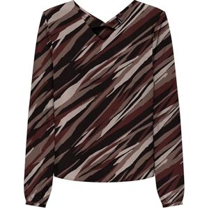 ONLY Onlnova Life Elite L/S Mallory TOP AOP, Brun sten/Aop: 589 Russet Graphic, S ONLY Onlnova Life Elite L/S Mallory TOP AOP, Brun sten/Aop: 589 Russet Graphic, S