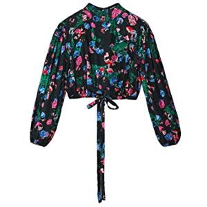 Desigual Långärmad T-shirt för kvinnor, svart, XL Desigual Långärmad T-shirt för kvinnor, svart, XL