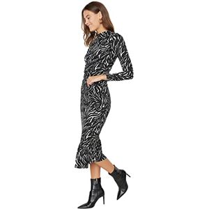 Trendyol Dam midi asymmetrisk stickad kjol för kvinnor, svart, XS, Schwarz, XS Trendyol Dam midi asymmetrisk stickad kjol för kvinnor, svart, XS, Schwarz, XS