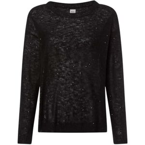 Brax Damstil. Lesley lätt alpacka sequins tröja, 02 svart, 42 Brax Damstil. Lesley lätt alpacka sequins tröja, 02 svart, 42