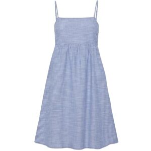 PIECES Dam Pcapia Short Strap Dress mm, Nautisk blå/ränder: ljus vit, M PIECES Dam Pcapia Short Strap Dress mm, Nautisk blå/ränder: ljus vit, M