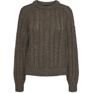 PIECES Pcneo LS Oneck Knit BC stickad tröja, Morel/mönster: val två, M för kvinnor, Morel/mönster: alternativ två, M PIECES Pcneo LS Oneck Knit BC stickad tröja, Morel/mönster: val två, M för kvinnor, Morel/mönster: alternativ två, M