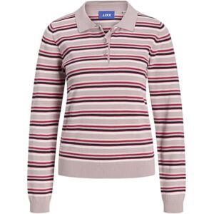 JJXX JACK & JONES Jxlilliana Ls Polo Neck Knit, Violett is, S JJXX JACK & JONES Jxlilliana Ls Polo Neck Knit, Violett is, S