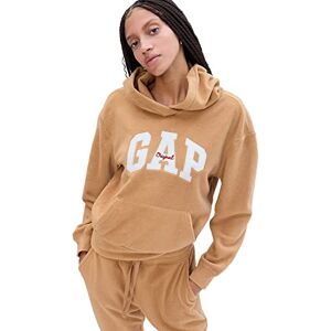 GAP Womens Logo Microfleece Hoodie DEERFIELD S GAP Womens Logo Microfleece Hoodie DEERFIELD S