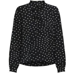 ONLY Onlnova Life Elite L/S Monica Top, svart, M ONLY Onlnova Life Elite L/S Monica Top, svart, M