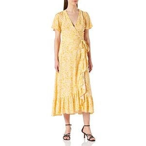 Part Two Dam Clarinapw Dr Dress Feminine Silhuettklänning, Yellow Painted Flower, 30 SE Part Two Dam Clarinapw Dr Dress Feminine Silhuettklänning, Yellow Painted Flower, 30 SE