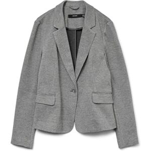 VERO MODA Damtröja, blazer Julia, lätt tygjacka, Mörkgrå melange, 34 VERO MODA Damtröja, blazer Julia, lätt tygjacka, Mörkgrå melange, 34