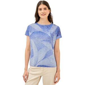 Cecil dam ombré burn-out T-shirt, Urban marinblå, L Cecil dam ombré burn-out T-shirt, Urban marinblå, L
