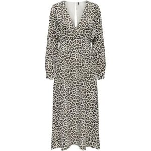 ONLY ONLALMA Life VIS JEN Long Dress AOP, Pumice Stone/Aop:599 Leo, M ONLY ONLALMA Life VIS JEN Long Dress AOP, Pumice Stone/Aop:599 Leo, M