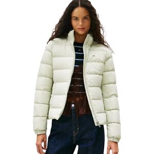 Tommy Jeans TJW BASIC HUVA DOWN JACKA EXT DW0DW18312, grön, M, Grön (Misty Sage), M Tommy Jeans TJW BASIC HUVA DOWN JACKA EXT DW0DW18312, grön, M, Grön (Misty Sage), M