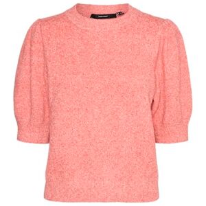 VERO MODA VMDOFFY 2/4 O-hals tröja GA NOOS, Dubarry/detalj: melerad, XS VERO MODA VMDOFFY 2/4 O-hals tröja GA NOOS, Dubarry/detalj: melerad, XS
