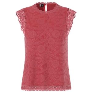 PIECES Pcolline Sl Lace Top WVN Noos, Granat, M PIECES Pcolline Sl Lace Top WVN Noos, Granat, M