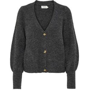 ONLY ONLCLARE L/S kofta KNT NOOS 15209307, Grå (mörkgrå melange), XS ONLY ONLCLARE L/S kofta KNT NOOS 15209307, Grå (mörkgrå melange), XS