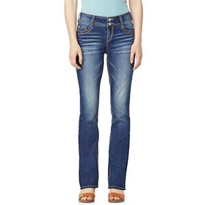WallFlower Women's Size InstaStretch Luscious Curvy Bootcut Jeans, Twinkle, 18 Plus WallFlower Women's Size InstaStretch Luscious Curvy Bootcut Jeans, Twinkle, 18 Plus