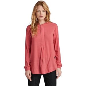 G-STAR RAW halv placket top långärmad, Rosa (Finch D24441-d523-5789), XS G-STAR RAW halv placket top långärmad, Rosa (Finch D24441-d523-5789), XS