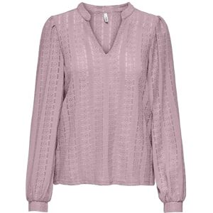 ONLY Onlmelanie L/S Split Top JRS, Keepsake Lilac, XS ONLY Onlmelanie L/S Split Top JRS, Keepsake Lilac, XS