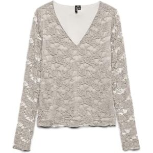 VERO MODA Vmiben Ls V-hals topp JRS Noos, Pimpsten, M VERO MODA Vmiben Ls V-hals topp JRS Noos, Pimpsten, M