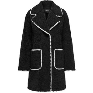 ONLY ONLSALVIA Teddy Coat OTW kappa, svart/detalj: Cloud Dancer, M, Svart/detalj: moln dansare, M ONLY ONLSALVIA Teddy Coat OTW kappa, svart/detalj: Cloud Dancer, M, Svart/detalj: moln dansare, M