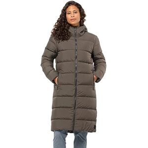 Jack Wolfskin Frozen Palace Coat W dunjacka Parka, kallt kaffe, XL dam Jack Wolfskin Frozen Palace Coat W dunjacka Parka, kallt kaffe, XL dam