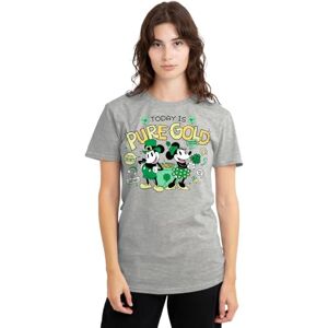 Mickey Mouse mandarin creative ltd Musse Pigg Friends St Patrick's Day Musse Mimmi rent guld dam t-shirt, atletisk ljung, medium, Atletisk Heather, M Mickey Mouse mandarin creative ltd Musse Pigg Friends St Patrick's Day Musse Mimmi rent guld dam t-shirt, atletisk ljung, medium, Atletisk Heather, M