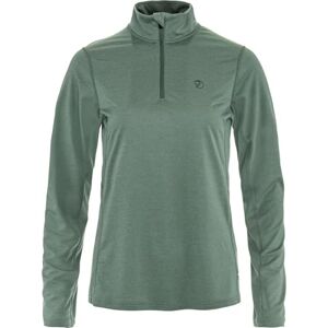 Fjällräven dam Abisko Day Hike halv dragkedja t-shirt, patina grön, XS, Patina Green, XS Fjällräven dam Abisko Day Hike halv dragkedja t-shirt, patina grön, XS, Patina Green, XS