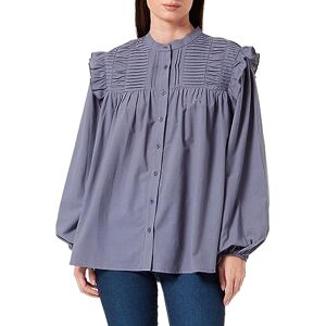 TILDEN Långärmad blus, grå/blå, S dam, Grå/Blå, S TILDEN Långärmad blus, grå/blå, S dam, Grå/Blå, S