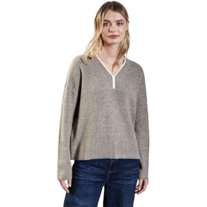 Street One V-ringad tröja, Breezy Beige Mel., 36 Street One V-ringad tröja, Breezy Beige Mel., 36