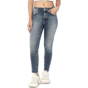 ONLY Onlblush Mid Skin ANK Rw DNM Rea593 Noos, Speciell blå grå denim, 34/S/L ONLY Onlblush Mid Skin ANK Rw DNM Rea593 Noos, Speciell blå grå denim, 34/S/L
