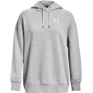 Under Armour UA Icon Fleece OS Hoodie Mod Gray Light Heather / / Vit XS, Mod grå ljus ljung/vit, XS Under Armour UA Icon Fleece OS Hoodie Mod Gray Light Heather / / Vit XS, Mod grå ljus ljung/vit, XS