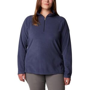 Columbia dam Glacial Iv halv dragkedja pullover fleecetröja, Nattlig, 1X Columbia dam Glacial Iv halv dragkedja pullover fleecetröja, Nattlig, 1X