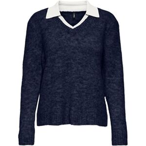 ONLY Onlazu Ls Polo Neck KNT, marinblå blazer, M ONLY Onlazu Ls Polo Neck KNT, marinblå blazer, M