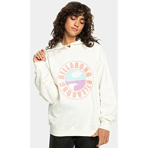 BILLABONG Quiksilver huvtröja kvinnor vit XL/14 BILLABONG Quiksilver huvtröja kvinnor vit XL/14