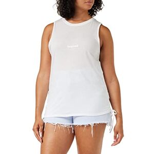 Desigual Damer Ts_Tulum T-shirt, Vit, S Desigual Damer Ts_Tulum T-shirt, Vit, S