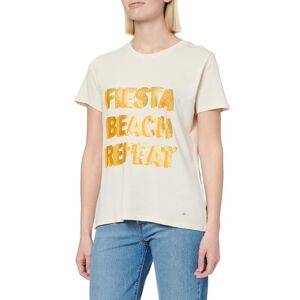 KEY LARGO KEYLARGO T-shirt för kvinnor, WT Fiesta rund, Beige (1004), S KEY LARGO KEYLARGO T-shirt för kvinnor, WT Fiesta rund, Beige (1004), S