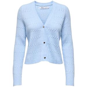 ONLY Onlkatia Ls kabel V-hals Cardi KNT Nca, Kentucky Blå, S ONLY Onlkatia Ls kabel V-hals Cardi KNT Nca, Kentucky Blå, S